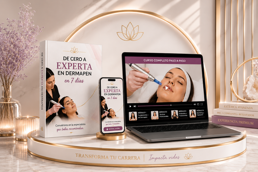 Experta en Dermapen + 6 BONOS de regalo Extra